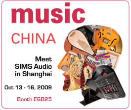 See SIMS - Infrasonic - JamMate at Music China 2009