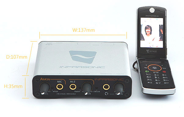 Amon USB 2.0 Audio Interface